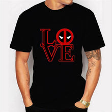 Load image into Gallery viewer, 2020 Harajuku T-shirt Deadpool T Shirt Casual Short Male