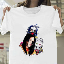 Load image into Gallery viewer, Billie Eilish T Shirt Harajuku Fans White Cotton Men Camiseta Mujer Hot Selling Man Aesthetic