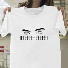 Load image into Gallery viewer, Billie Eilish T Shirt Harajuku Fans White Cotton Men Camiseta Mujer Hot Selling Man Aesthetic