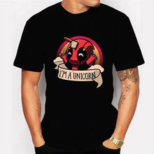 Load image into Gallery viewer, 2020  Harajuku T-shirt Deadpool T Shirt Casual Short Male
