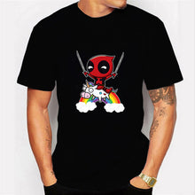Load image into Gallery viewer, 2020  Harajuku T-shirt Deadpool T Shirt Casual Short Male
