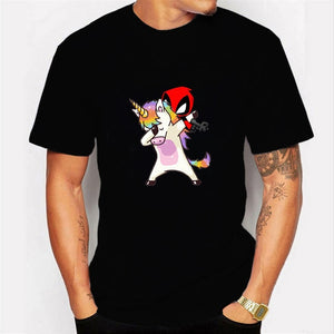 2020  Harajuku T-shirt Deadpool T Shirt Casual Short Male