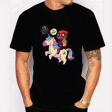 Load image into Gallery viewer, 2020  Harajuku T-shirt Deadpool T Shirt Casual Short Male
