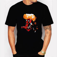 Load image into Gallery viewer, 2020  Harajuku T-shirt Deadpool T Shirt Casual Short Male

