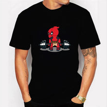 Load image into Gallery viewer, 2020  Harajuku T-shirt Deadpool T Shirt Casual Short Male
