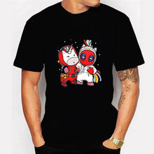Load image into Gallery viewer, 2020  Harajuku T-shirt Deadpool T Shirt Casual Short Male
