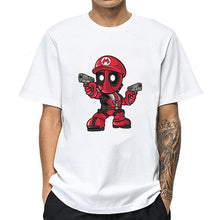 Load image into Gallery viewer, 2020  Harajuku T-shirt Deadpool T Shirt Casual Short Male
