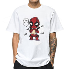 Load image into Gallery viewer, 2020  Harajuku T-shirt Deadpool T Shirt Casual Short Male
