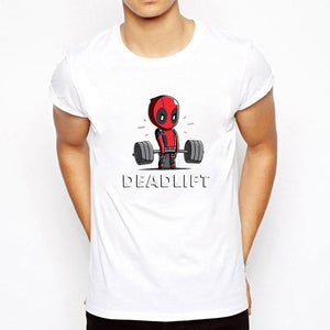 2020  Harajuku T-shirt Deadpool T Shirt Casual Short Male