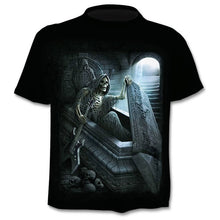 Load image into Gallery viewer, 2020 new t-shirt 3D love skull summer horror shirt male summer
